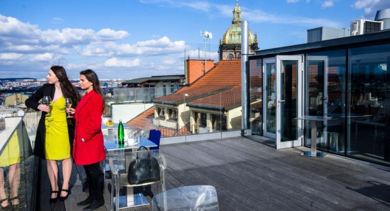 Wenceslas Square Hotel - Czech Leading Hotels Prag Exterior foto